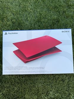 PS5 Cover Plates Volcanic Red