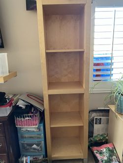2 Tall Bookshelf Cubbies