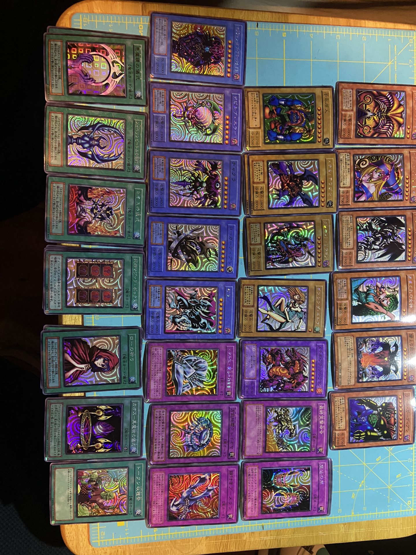 vintage japanese vending machine Yu-Gi-Oh stickers