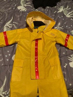 Fireman /rain coat Halloween