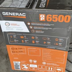 New Generac GP 6500 Portable Generator
