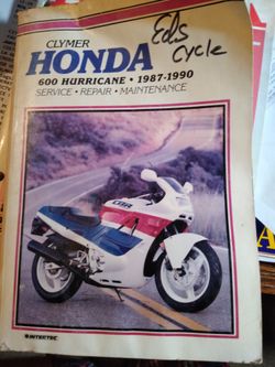Honda manual 600 hurricane