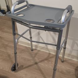 Medical Equipment-Folding Walker With Food Tray 