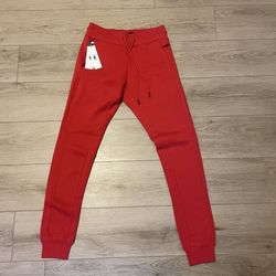 Size Small - Jordan Craig Uptown Jogger Sweatpants Red (NEW WITH TAGS)