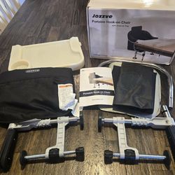 Brand new hook on high chair with tray