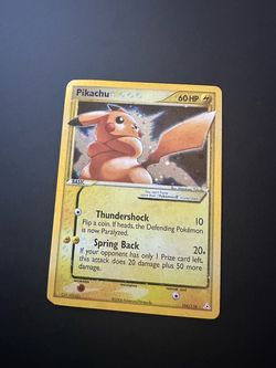 Pikachu Star Pokémon Card 104/110