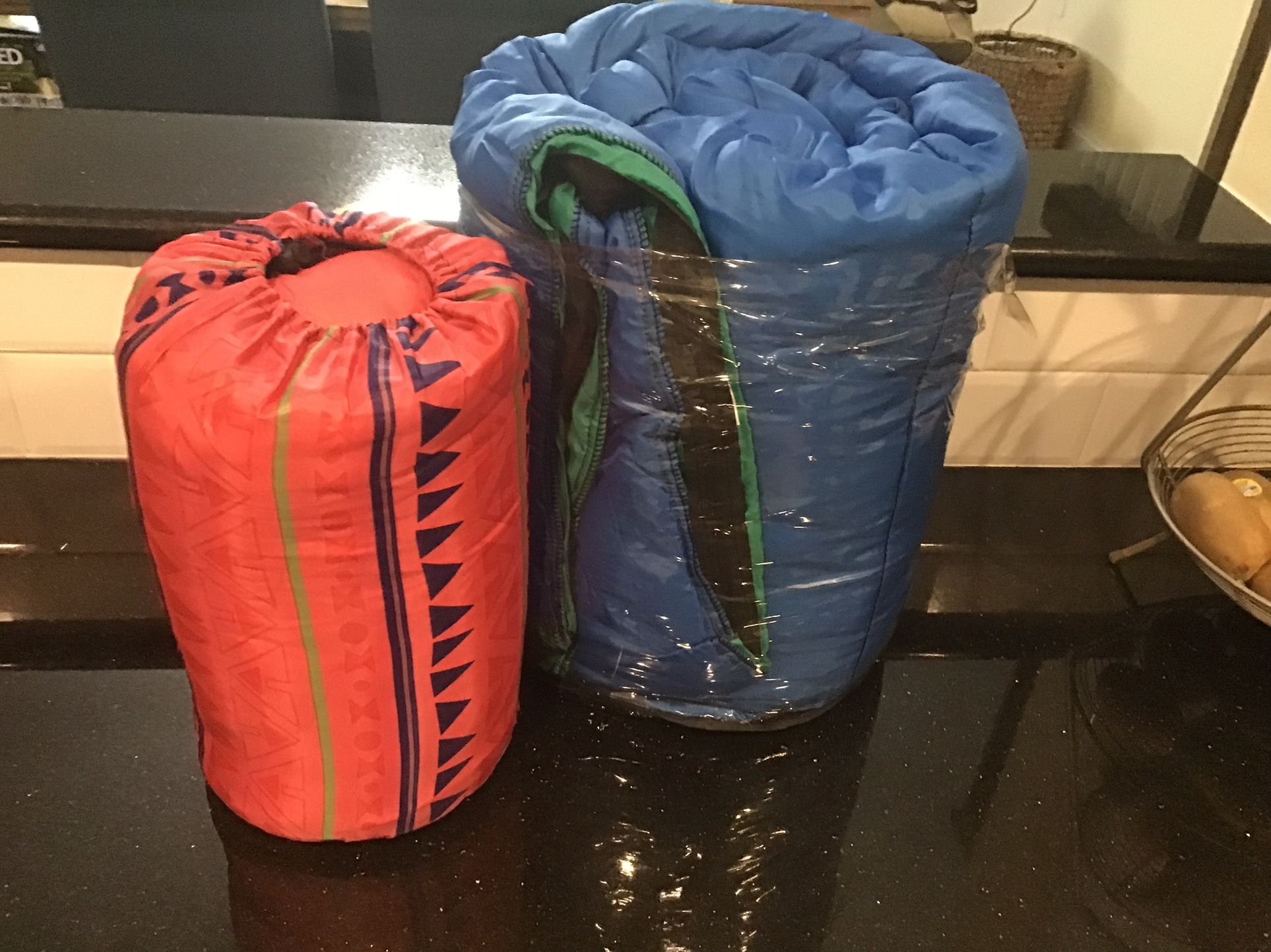 Sleeping Bags 1 Adult 1 Child Great Condition
