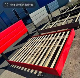 New Queen bed with mattress for $280