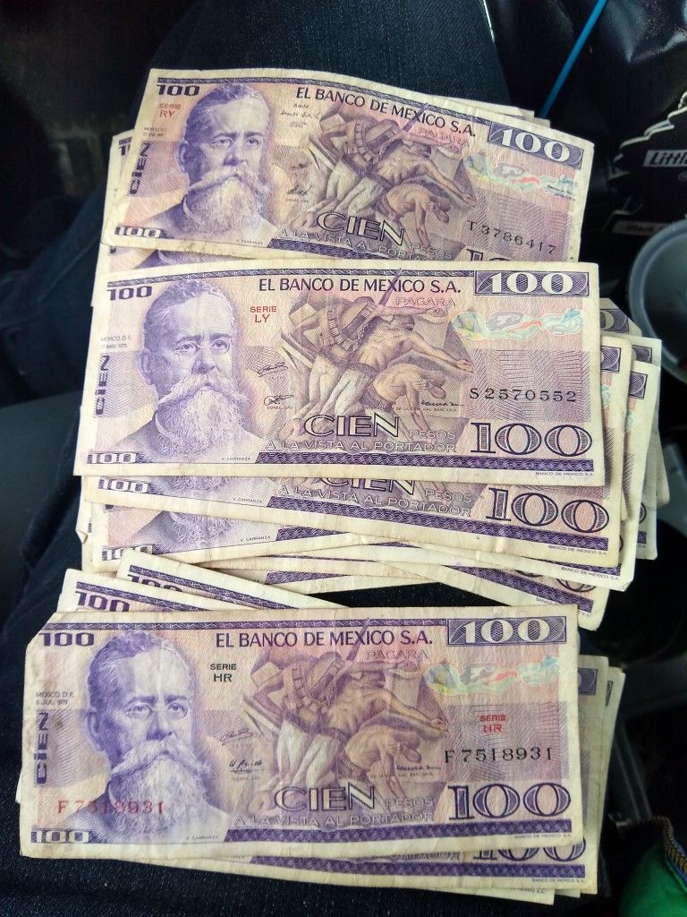 Old Mexican Bills