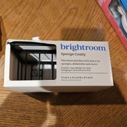 Brightroom Sponge Caddy Suction Cups 5x3x2 in