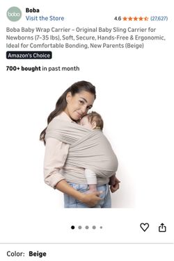 Boba Wrap Baby Carrier