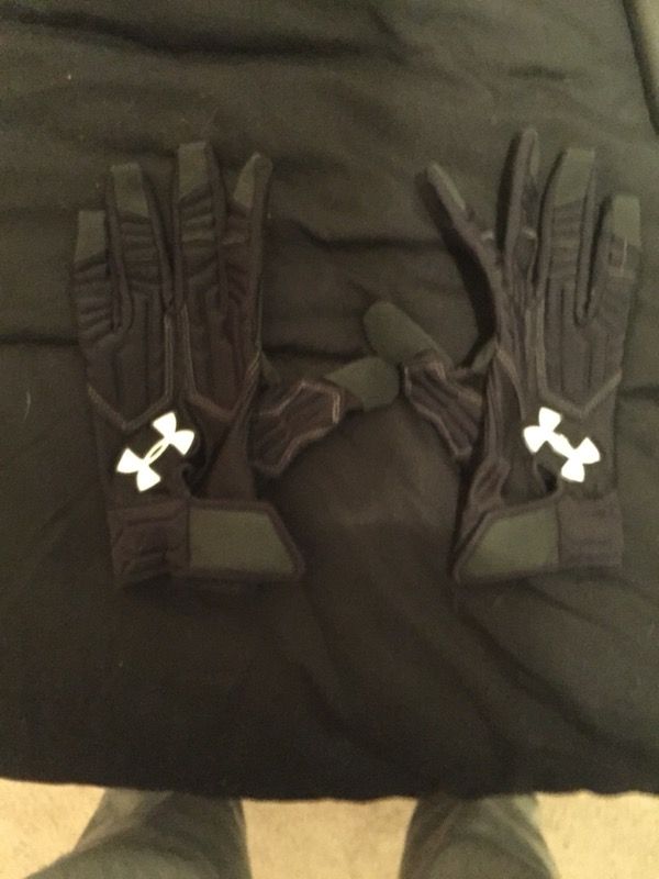 Under armor lineman gloves