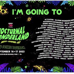 Nocturnal wonderland Ticket