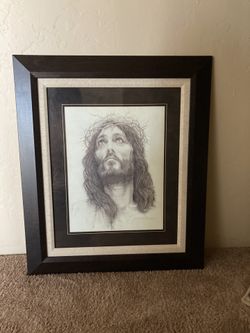 Jesus Painting (Picture & Frame)