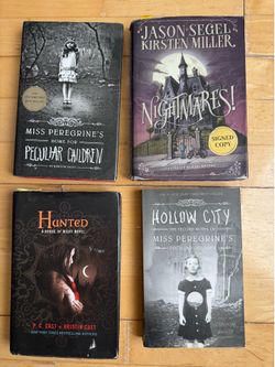 New 4 book set lot  horror nightmare hunted Best seller