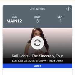 Kali Uchis Concert Tickets 