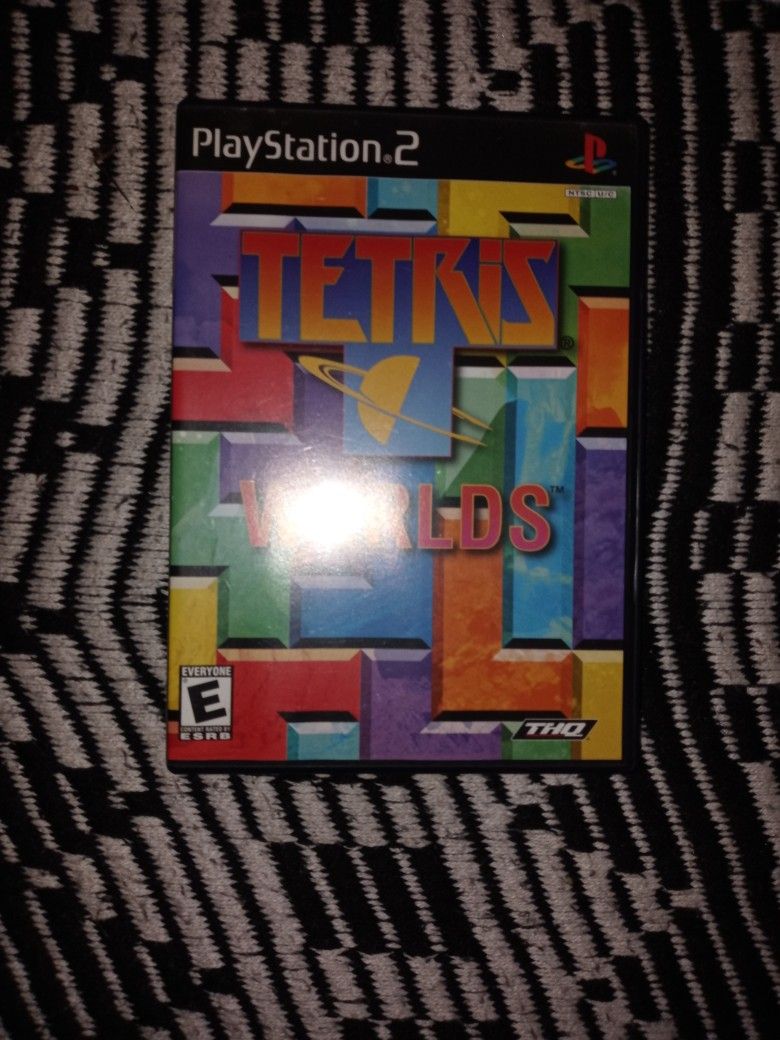 PlayStation 2 PS2 Tetris WORLDS