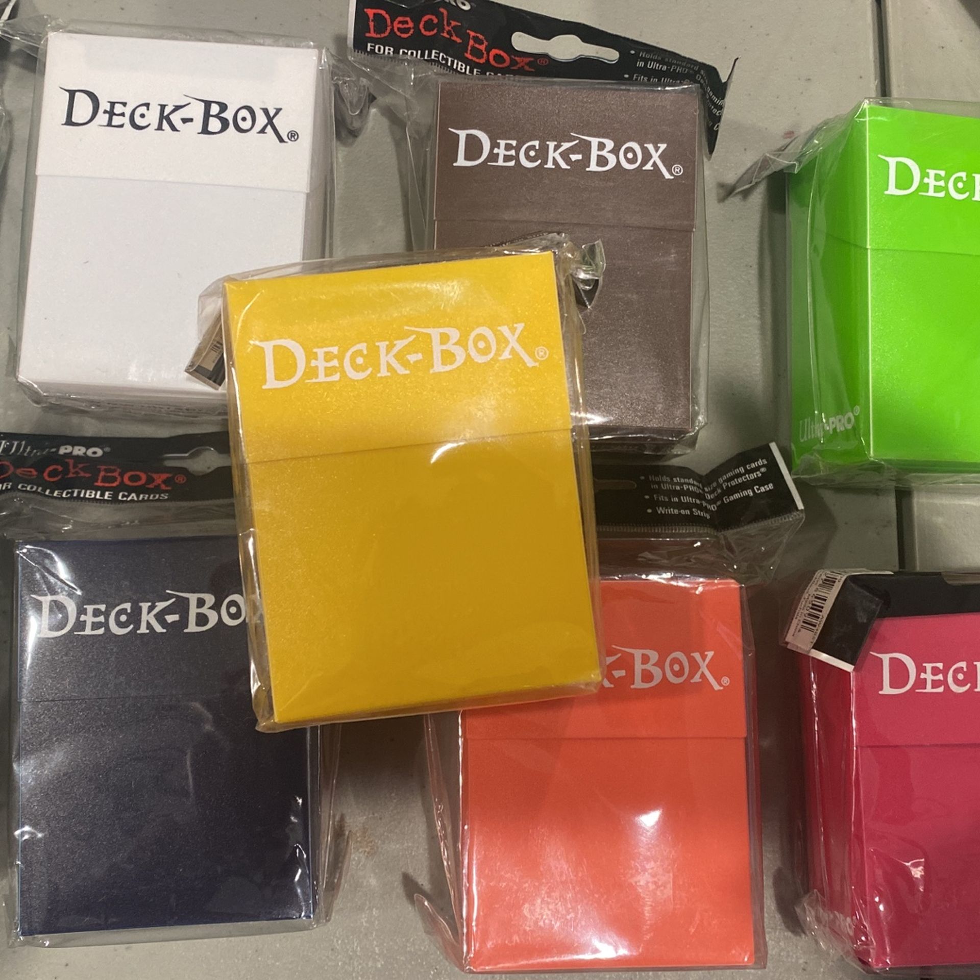 Pokémon Card Deck Boxes