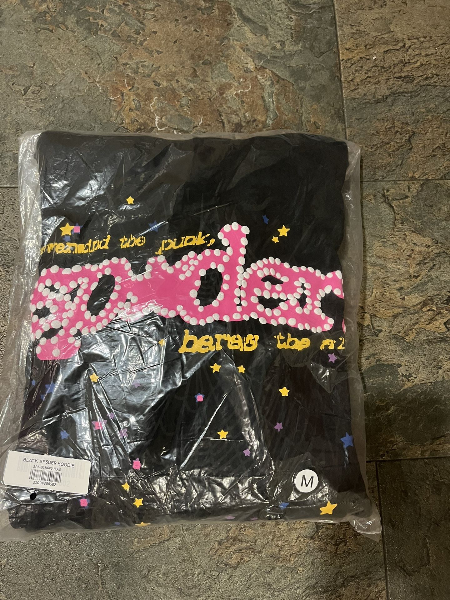 Sp5der P*NK V2 Hoodie Black 