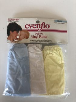 Baby Pull on Vinyl Pants
