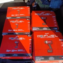 New Tools DeWalt And Milwaukee 