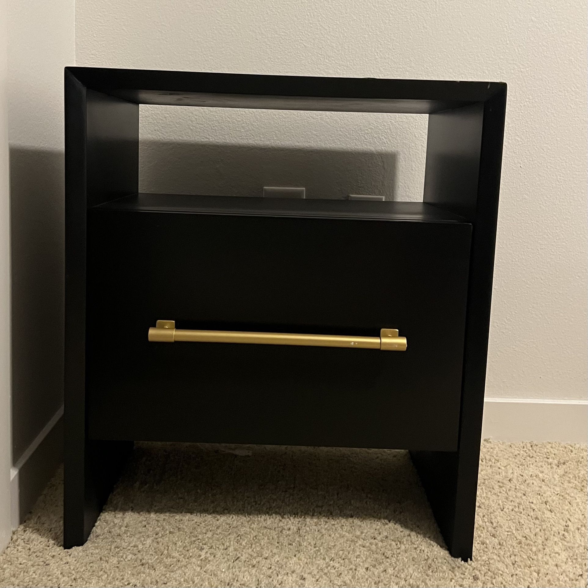 Black 23” Nightstands (Set Of Two)