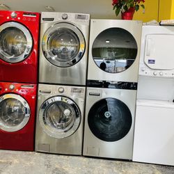 Washer And Dryer Stackable No Credit Needed