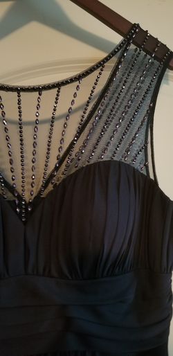 Beautiful navy blue dress for special occasions size 14