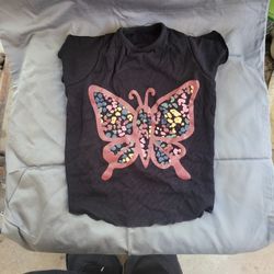 MEDIUM  DOG BUTTERFLY SHIRT