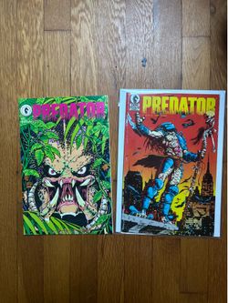 Predator comic #1 and #2 comic 1989
