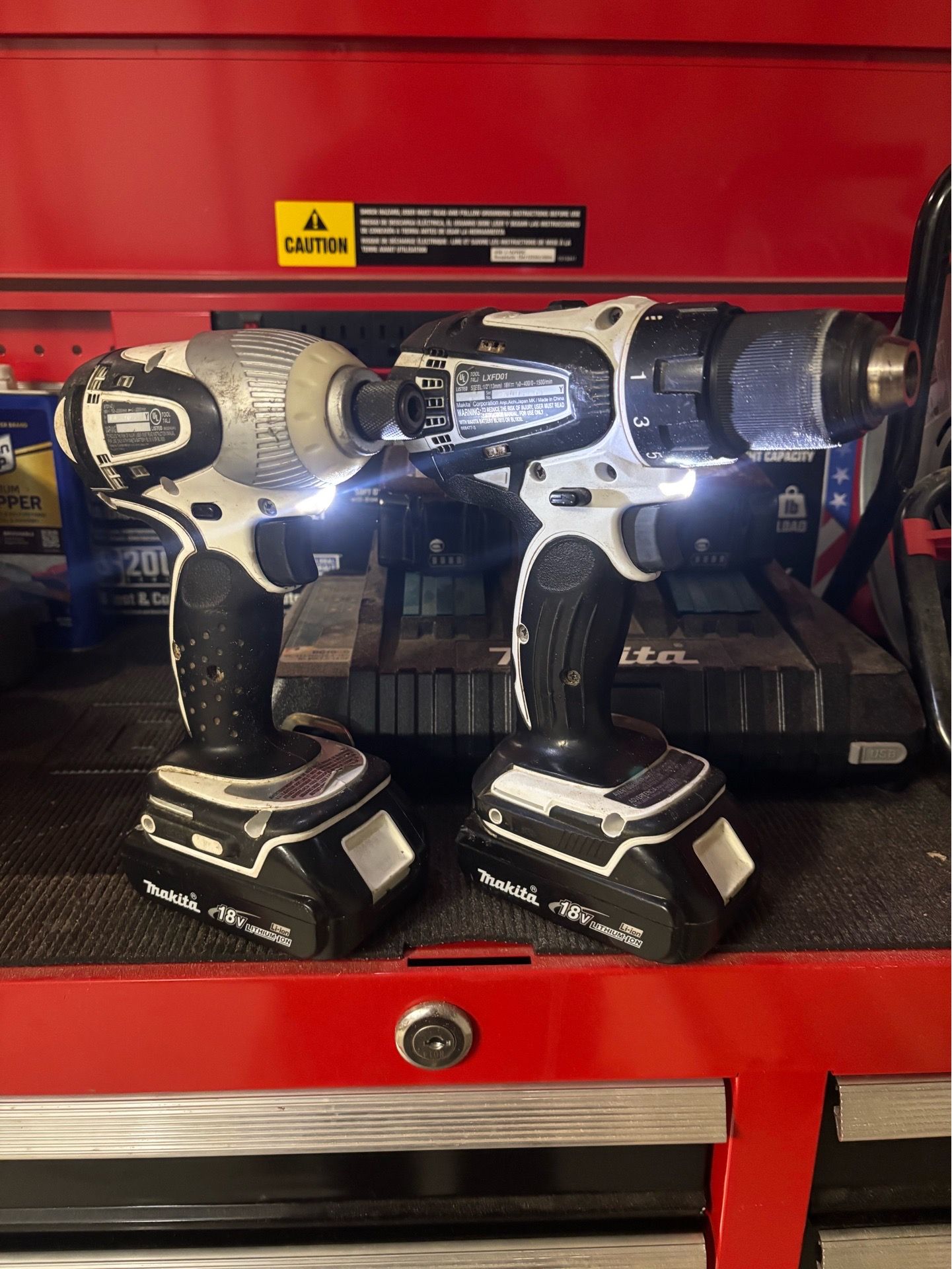 Makita Drill, Driver, and Saw Set