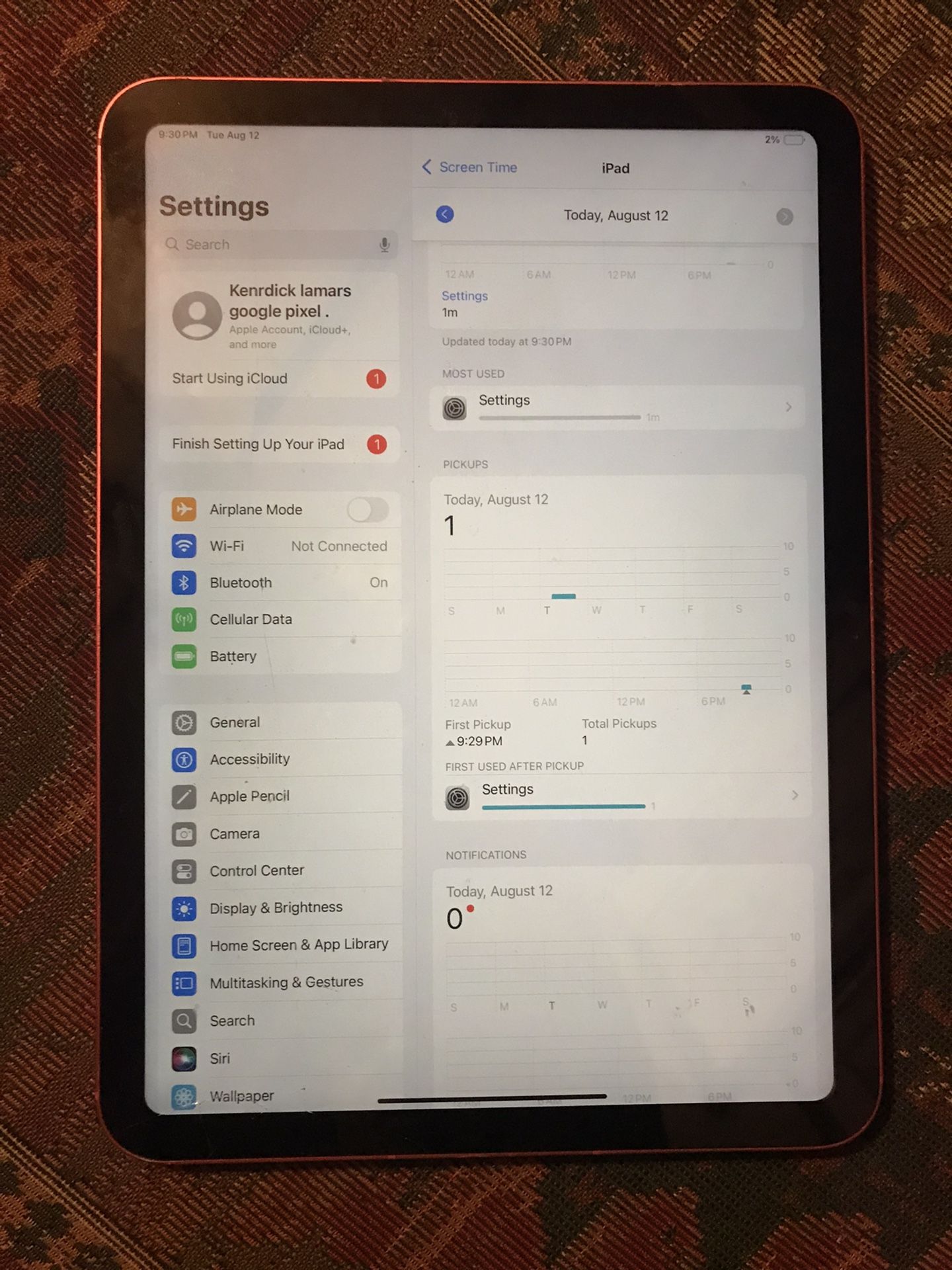 iPad 10th Gen Wi-Fi And Cellular 64gb 