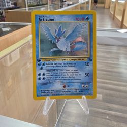 LP Articuno Holo Fossil 1st Edition