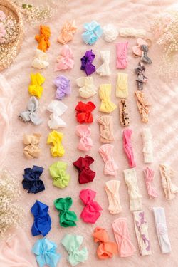46 Pc Baby Bow Headbands 🎀