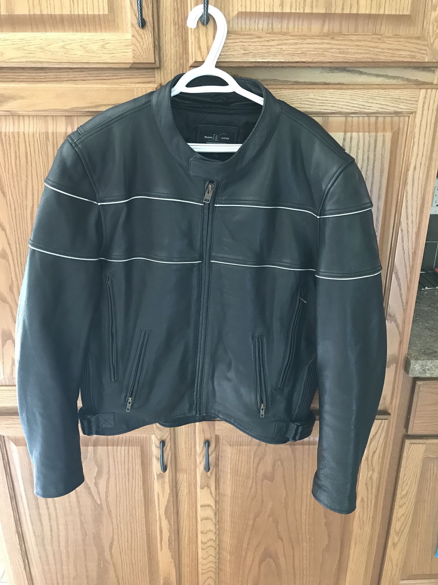 Wilson Leather Biker Jacket OBO