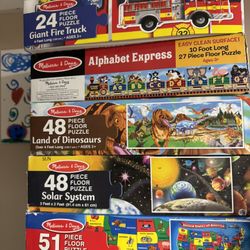 Melissa & Doug Floor Puzzles 