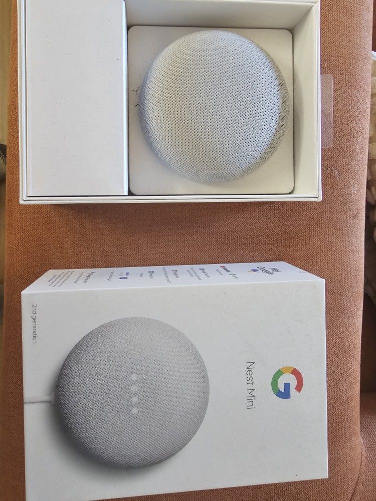 Pair Of Google Nest Mini