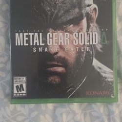 Metal Gear Solid Delta Snake Eater Xbox Series X