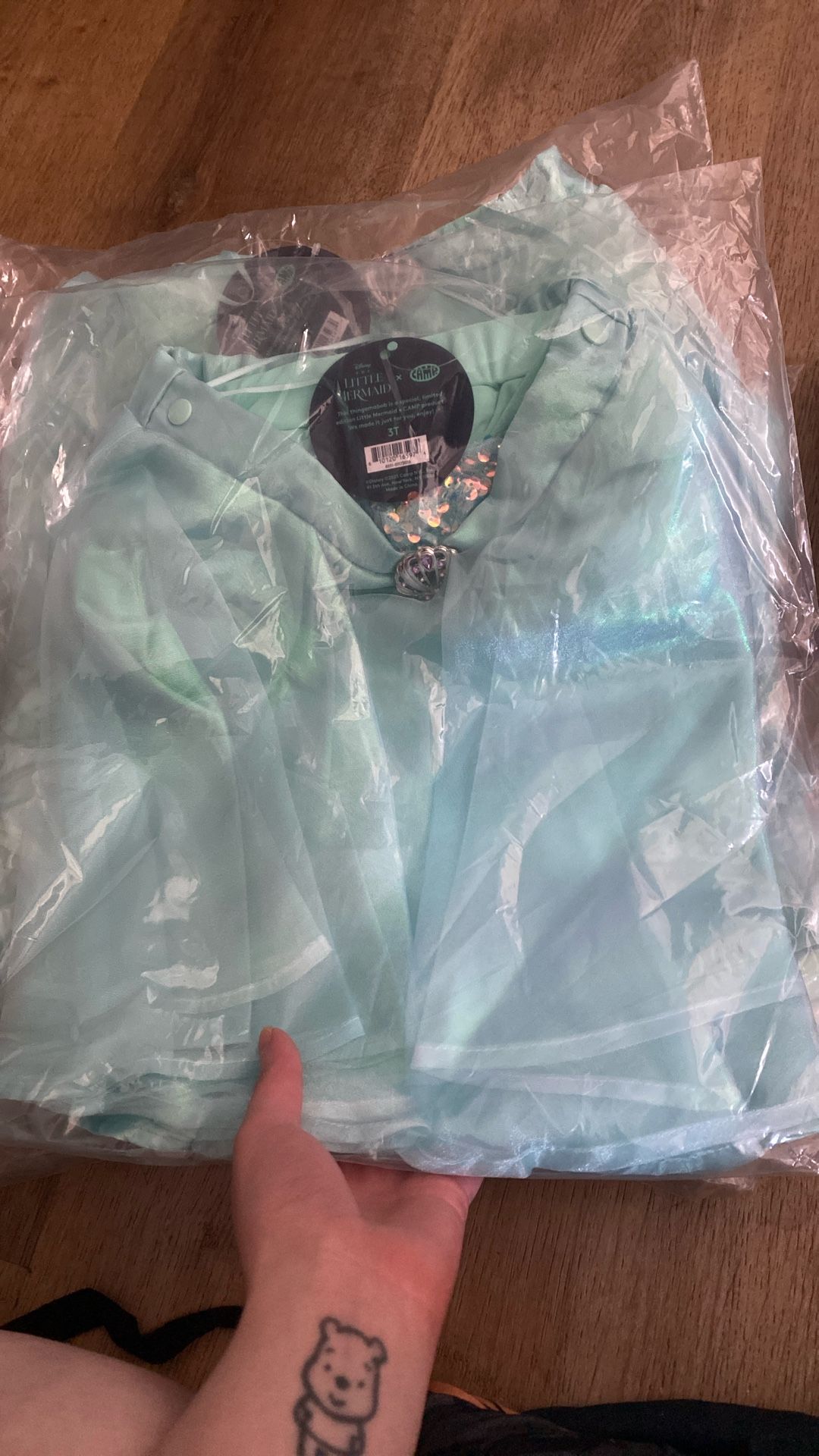 Disney Kids Little Mermaid Transformation Dress CAMP