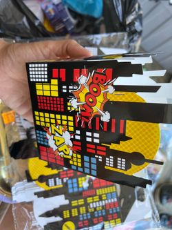 Superhero party favor boxes