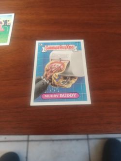 Muddy Buddy Garbage Pail Kids