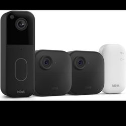 Blink Outdoor 4 Wireless Smart Security System video Doorbell, Sync Module Core