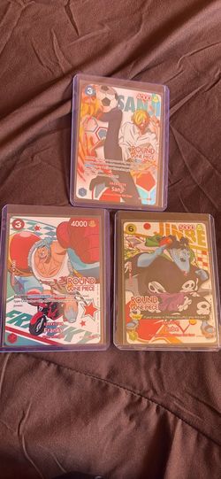 Round 1 One piece Promo Cards