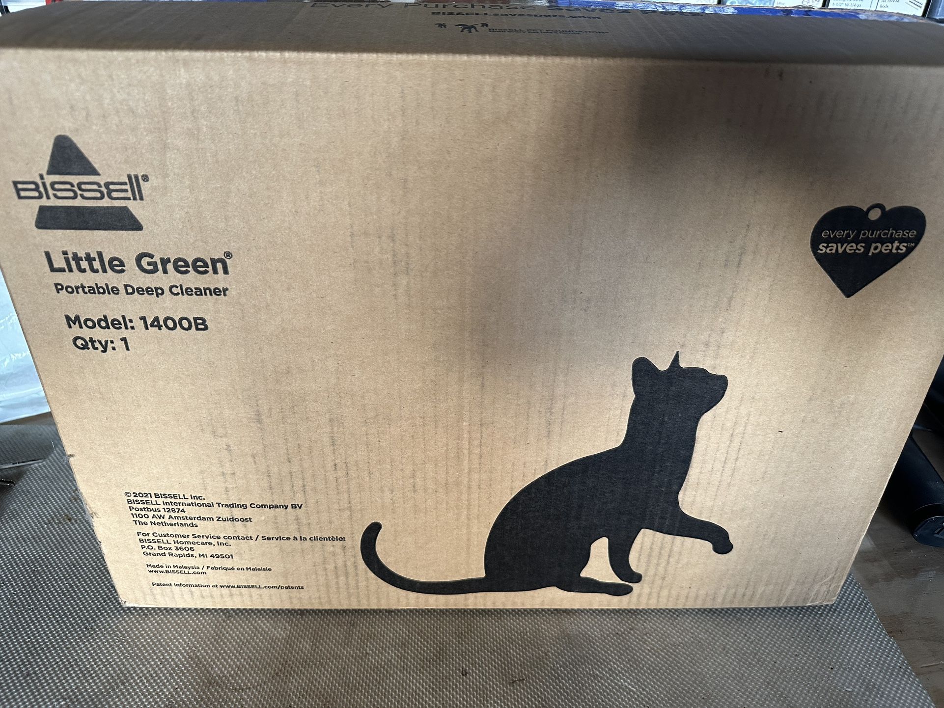 Bissell Little Green Portable Carpet Cleaner 1400b