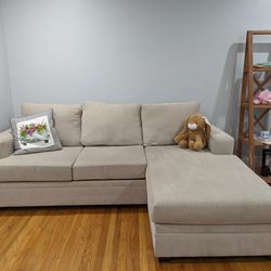Sofa With Exchangeable Chaise
