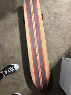 Vintage surf one Robert August pro model longboard