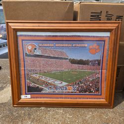 Clemson Memorial Stadium Framed Photo