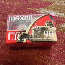 Maxell Audio Cassettes 90 Mins