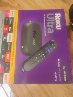 Roku ultra streaming