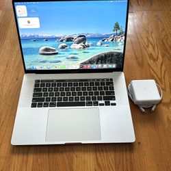 16 inches Apple Macbook Pro 2019 Laptop macOS Tahoe A2141 i7 @2.6Ghz RAM 16Gb SSD 512Gb Dual GPU Radeon Microsoft Office Final Cut Logic Pro 